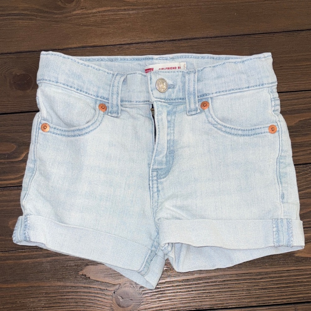 Levi’s Girls Light Wash Jean Shorts